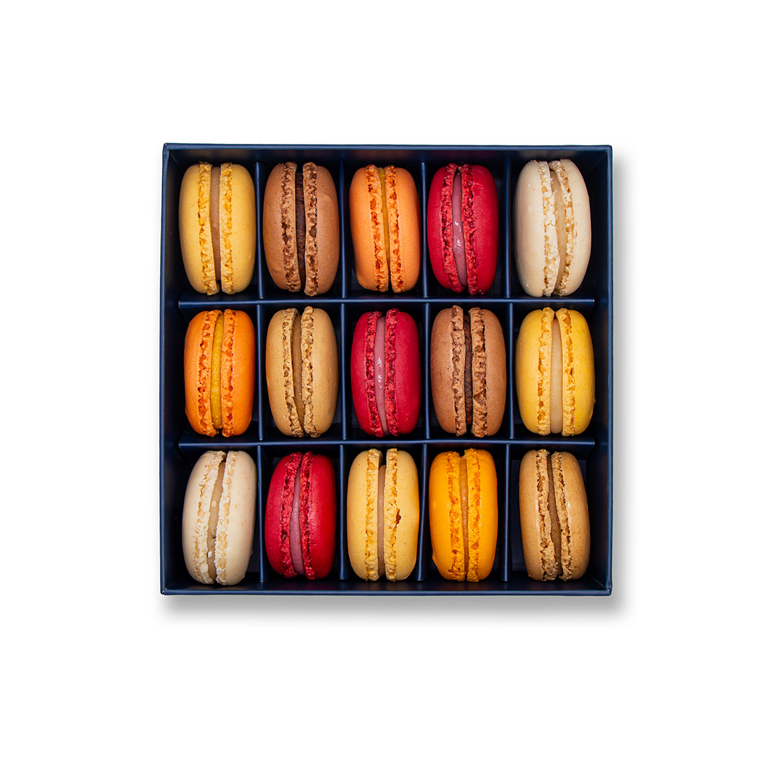 Macarons boîte de 15