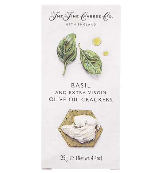 Crackers Basilic The Fine Cheese 125g